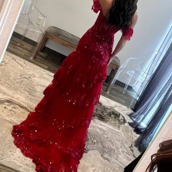 Prom Sequin Dress - Picture 1 of 4